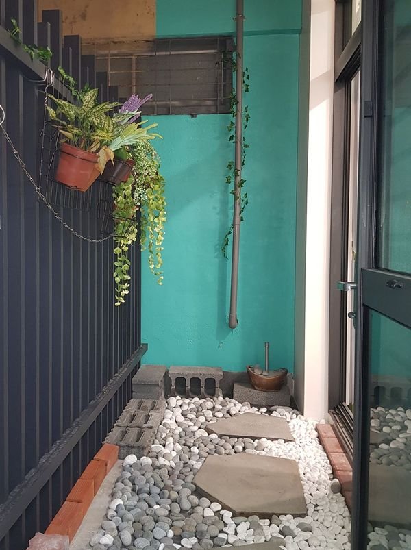 露臺小庭園